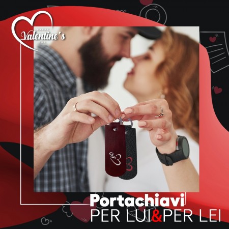 Coppia Portachiavi San Valentino