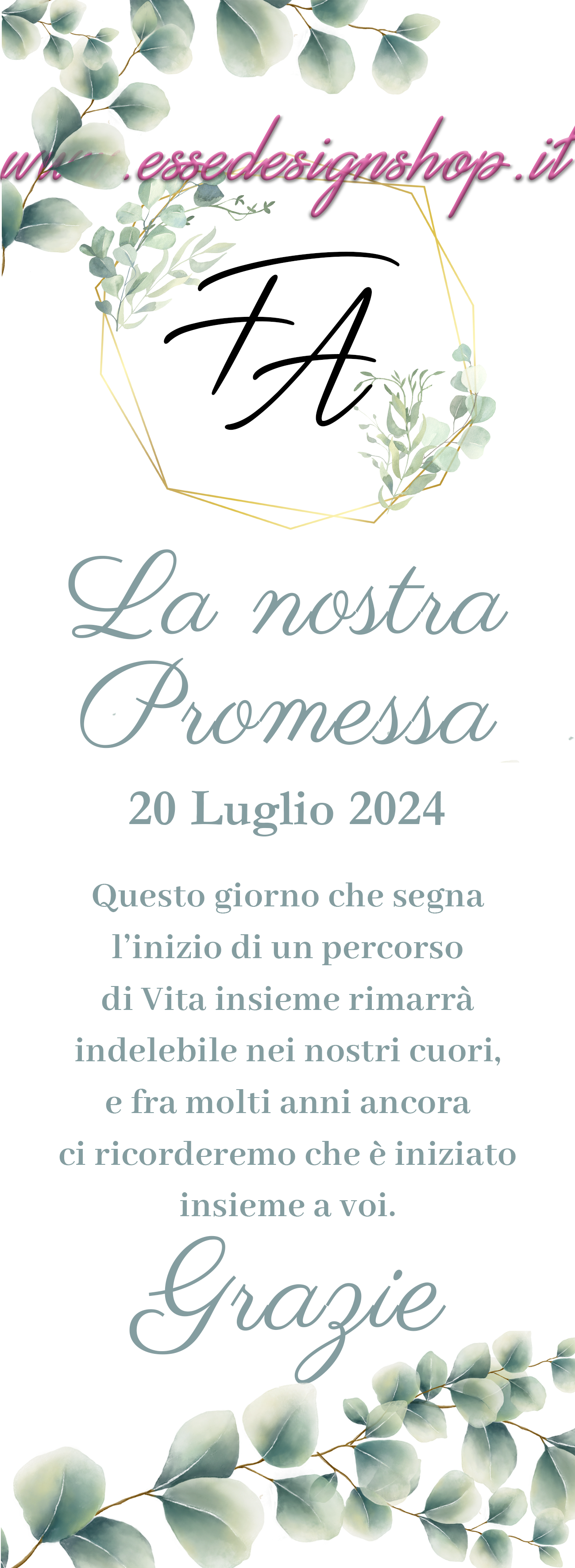 80 pz Segnaposto tavolo per cerimonia matrimonio personalizzato